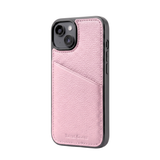 Case con Tarjetero iPhone 15 - Palo de Rosa