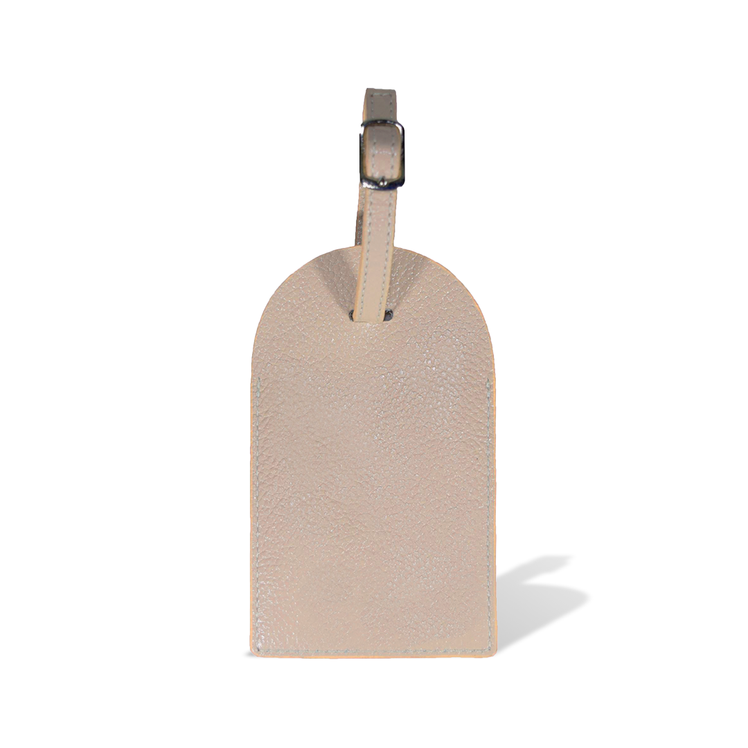 Porta Pasaporte Mini + Identificador Clásico - Nude