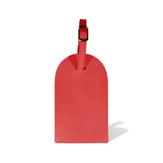 Porta Pasaporte Mini + Identificador Clásico - Rojo