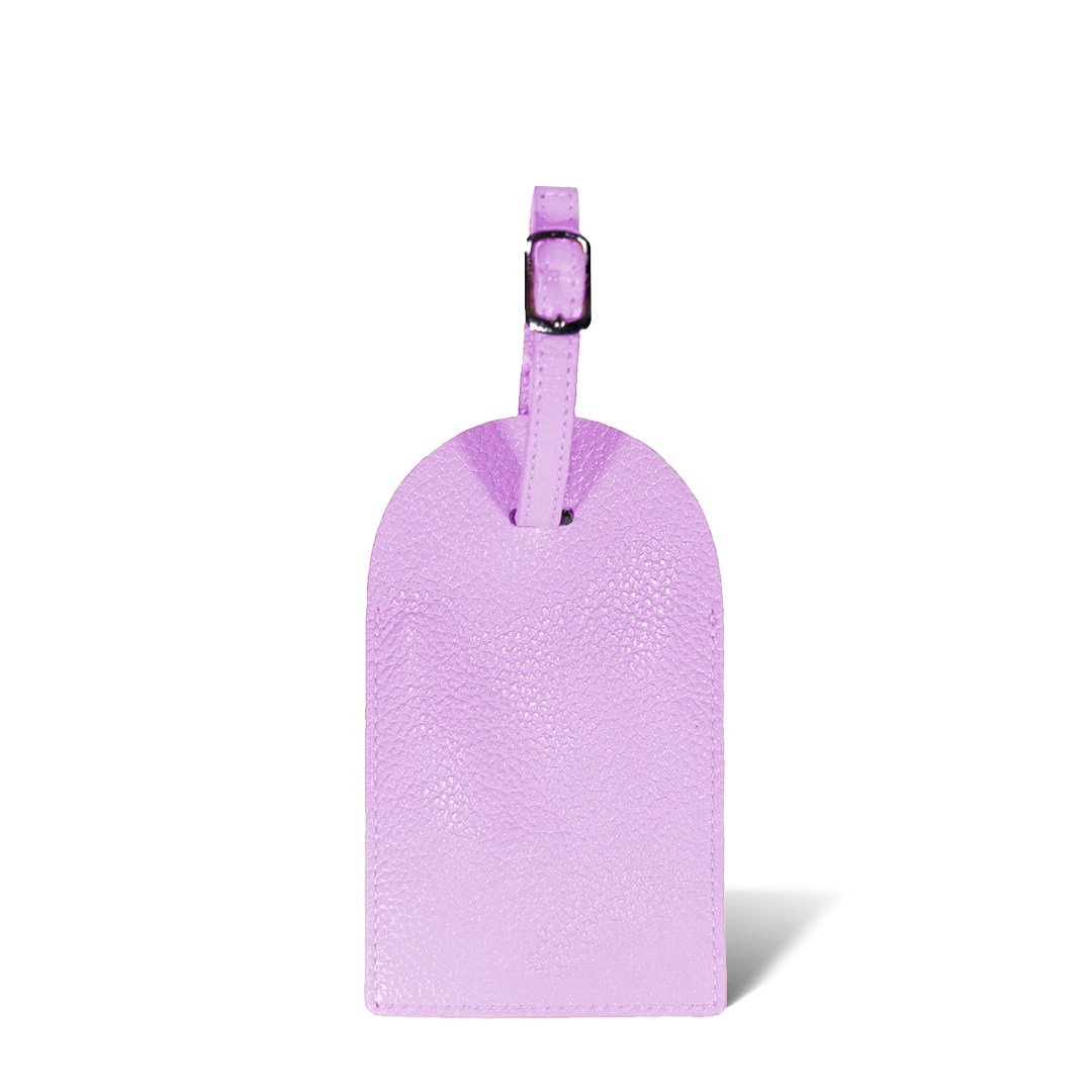 Porta Pasaporte Mini + Identificador Clásico - Lila