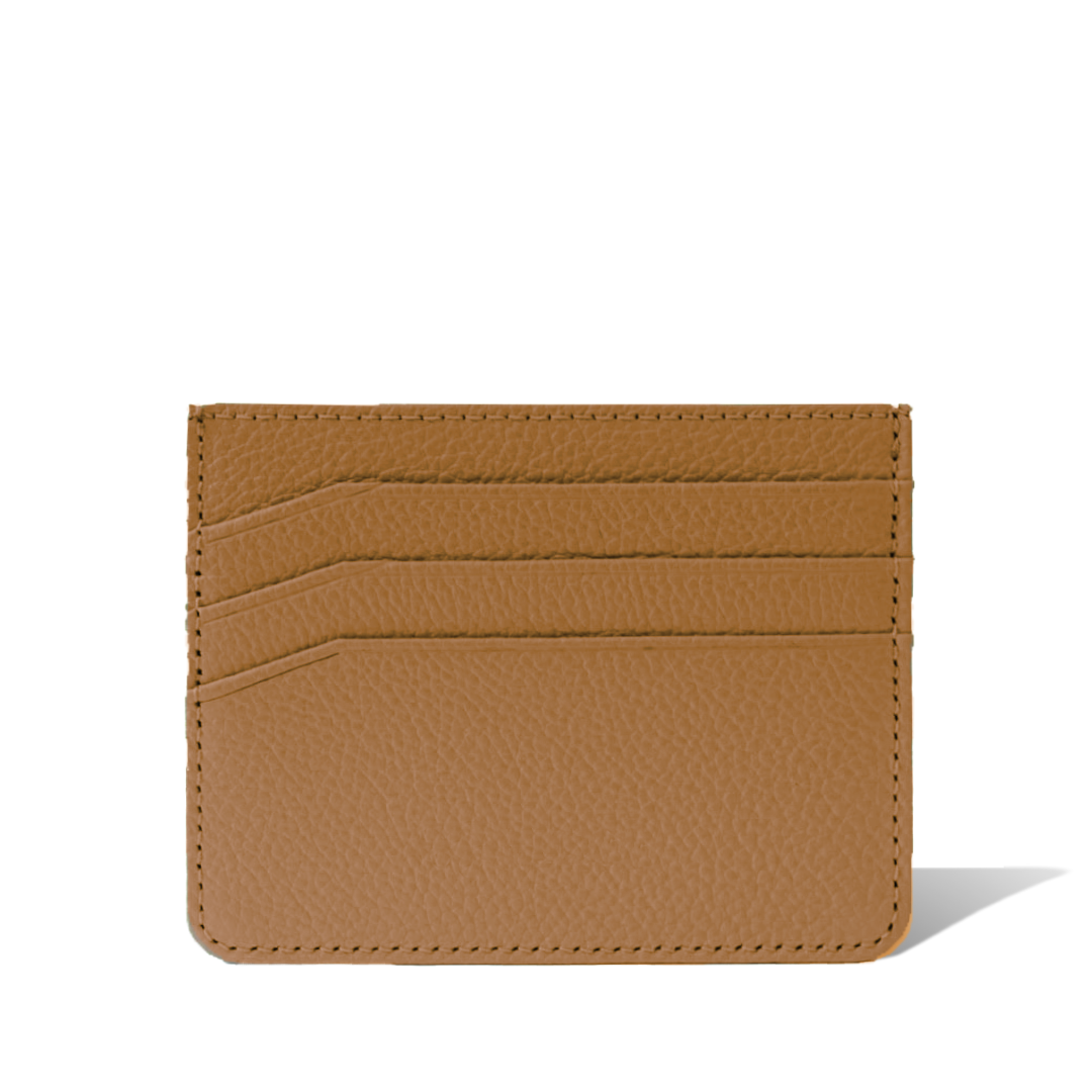 Tarjetero Clásico - Camello