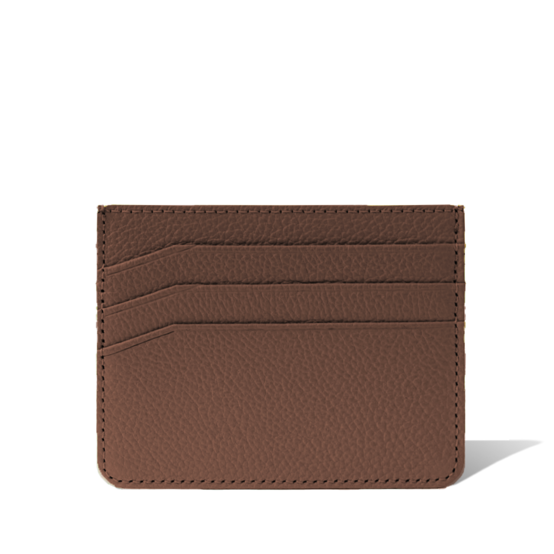 Tarjetero Clásico - Marrón