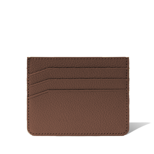 Tarjetero Clásico - Marrón