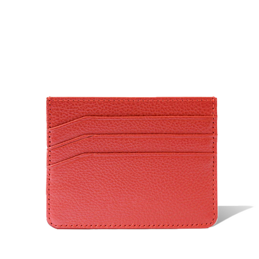 Tarjetero Clásico - Rojo