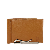 Cartera con Clip - Camello