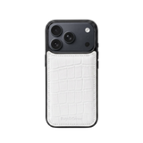 iPhone 17 Pro Classic Case - White Croco