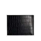 Classic Wallet - Black Croco
