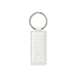Llavero Clásico - Croco Blanco