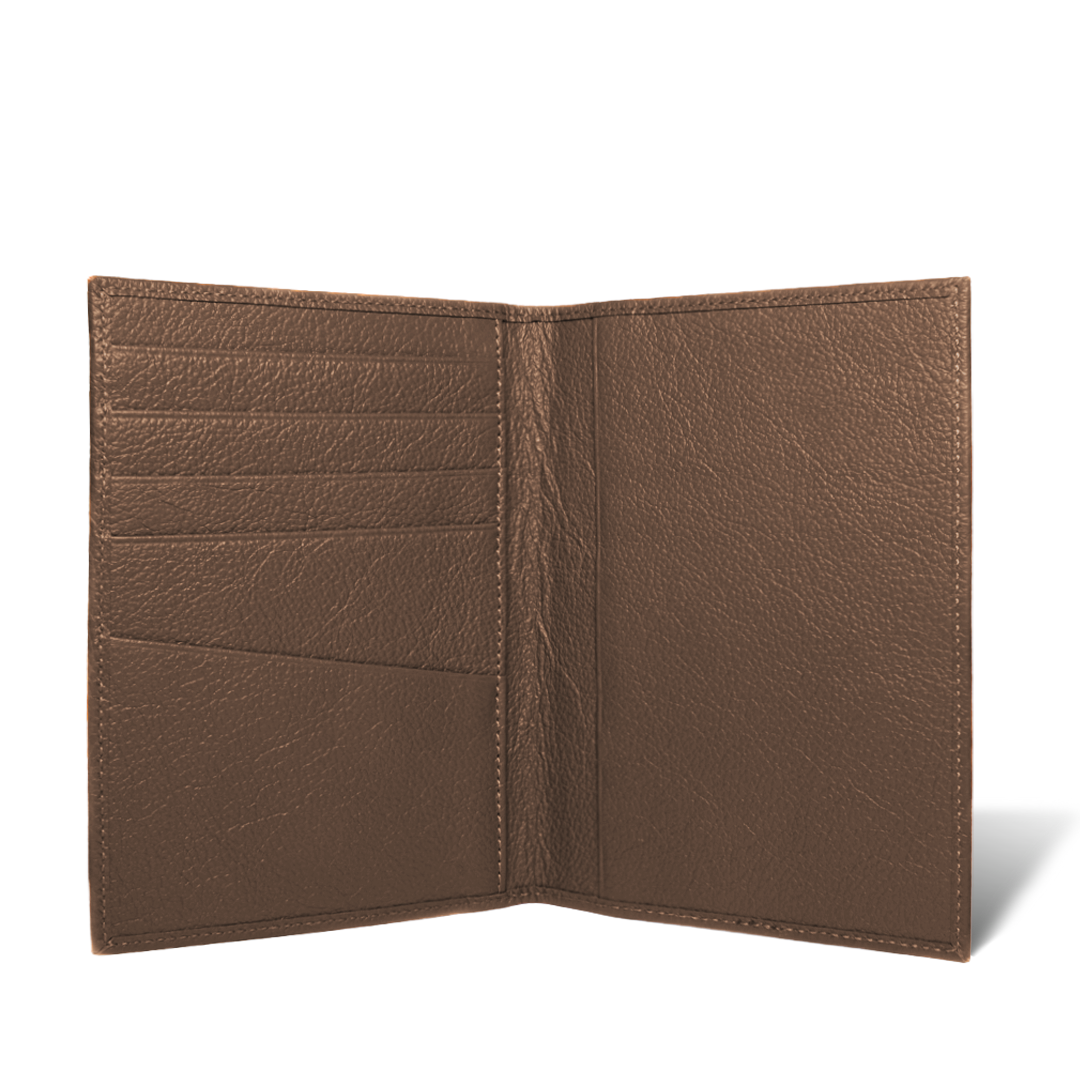 Porta Pasaporte Mini - Marrón