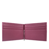 Cartera con Clip - Tinto