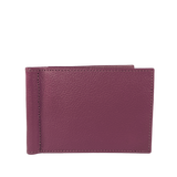 Cartera con Clip - Tinto