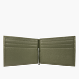 Wallet with Clip - Military Green