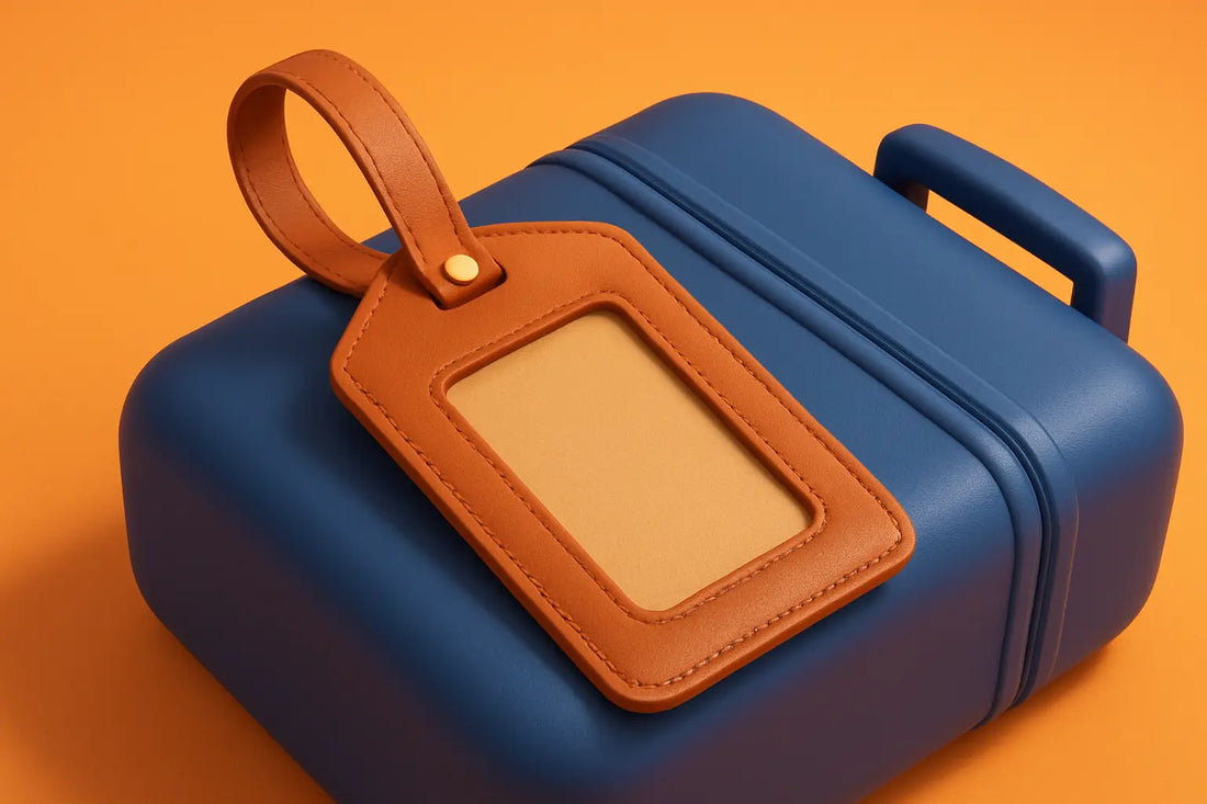 Leather Luggage Tag That Looks Good for Years