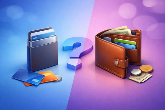 Card Holder or Wallet? What Fits Better