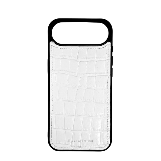 iPhone 17 Air Classic Case - White Croco