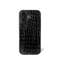 Classic iPhone 16 Case - Black Croco