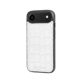 iPhone 17 Air Case Clásico - Croco Blanco