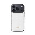 iPhone 17 Pro Max Classic Case - White Croco