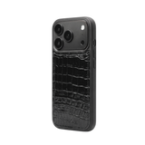 iPhone 17 Pro Max Case Clásico - Croco Negro