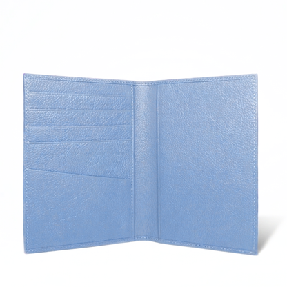 Porta Pasaporte Mini - Azul Ártico