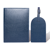 Mini Passport Holder + Classic ID Holder - Navy
