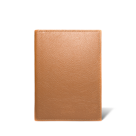 Porta Pasaporte Mini + Identificador Clásico - Camello