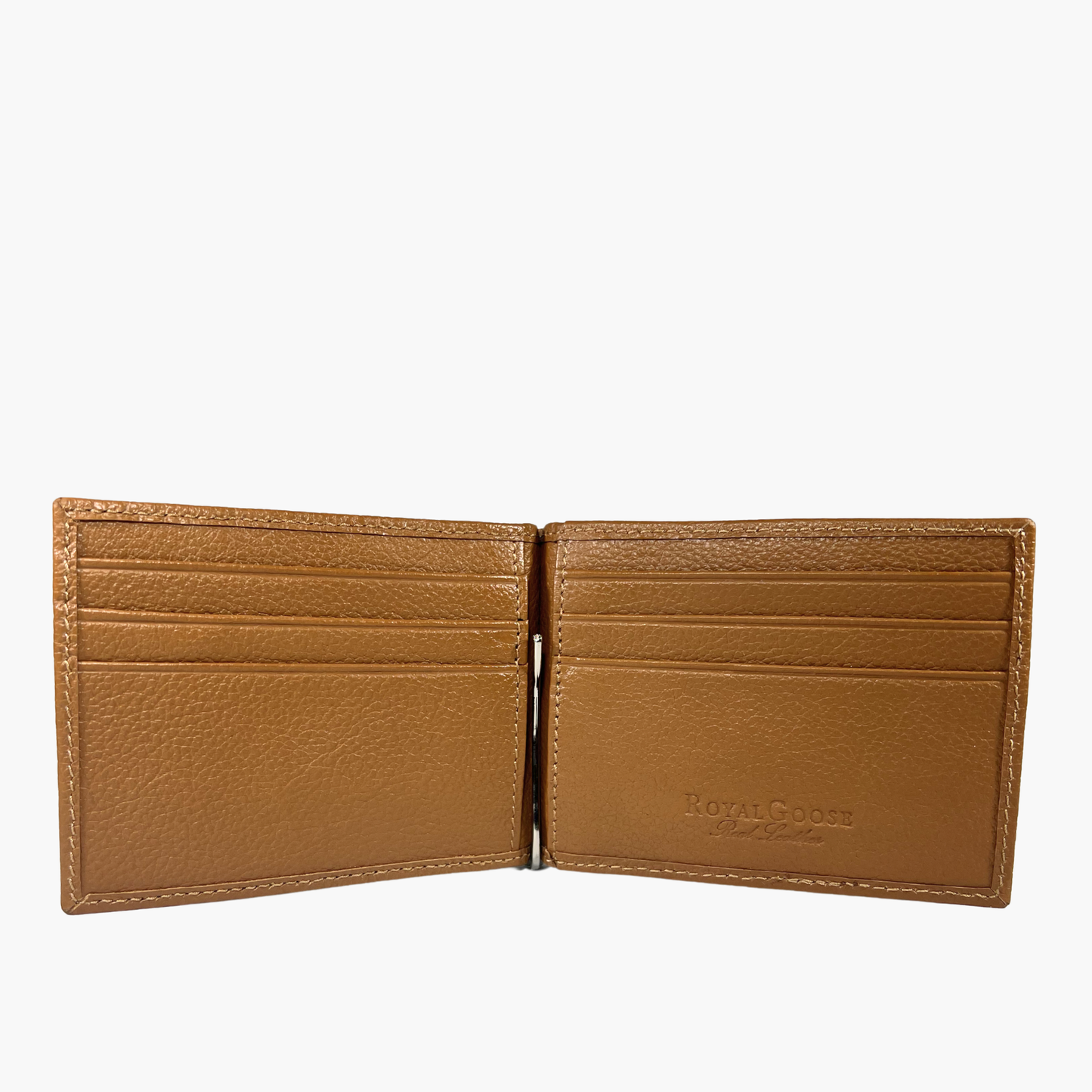 Wallet with Clip - Camel