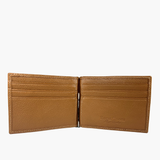 Wallet with Clip - Camel