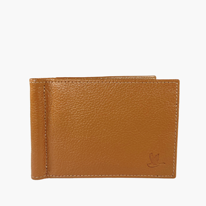 Wallet with Clip - Camel
