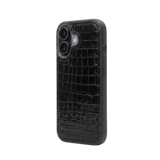 iPhone 17 Case Clásico - Croco Negro