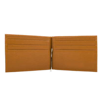 Cartera con Clip - Camello