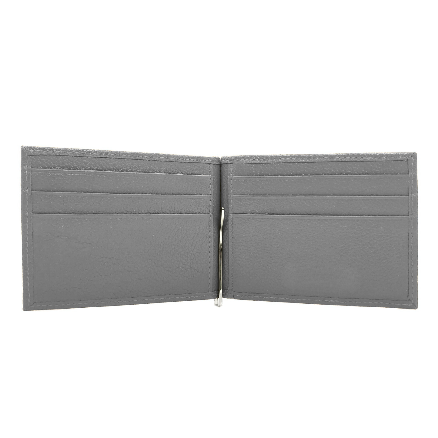 Cartera con Clip - Gris