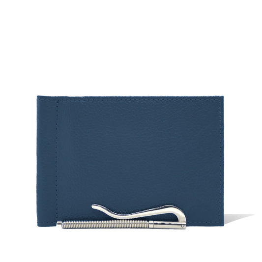 Cartera con Clip - Marino