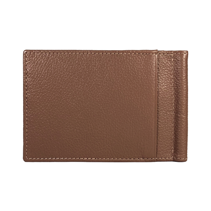 Cartera con Clip - Marrón