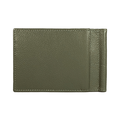 Cartera con Clip - Verde Militar