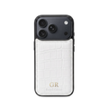 iPhone 17 Pro Case Clásico - Croco Blanco