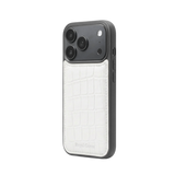 iPhone 17 Pro Classic Case - White Croco