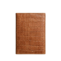 Porta Pasaporte Mini - Croco Leño
