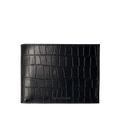 Cartera Clásica - Croco Negro