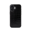 iPhone 17 Case Clásico - Croco Negro