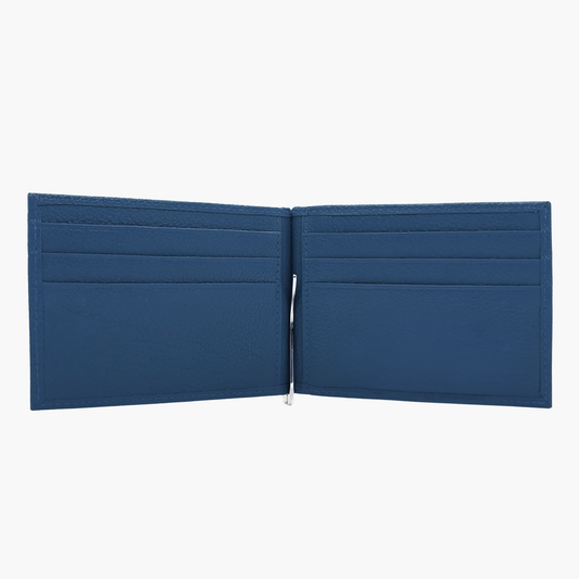Cartera con Clip - Marino