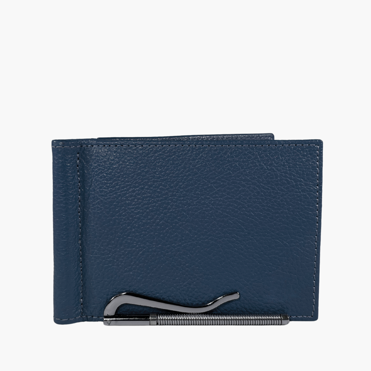 Wallet with Clip - Navy