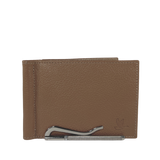 Cartera con Clip - Marrón
