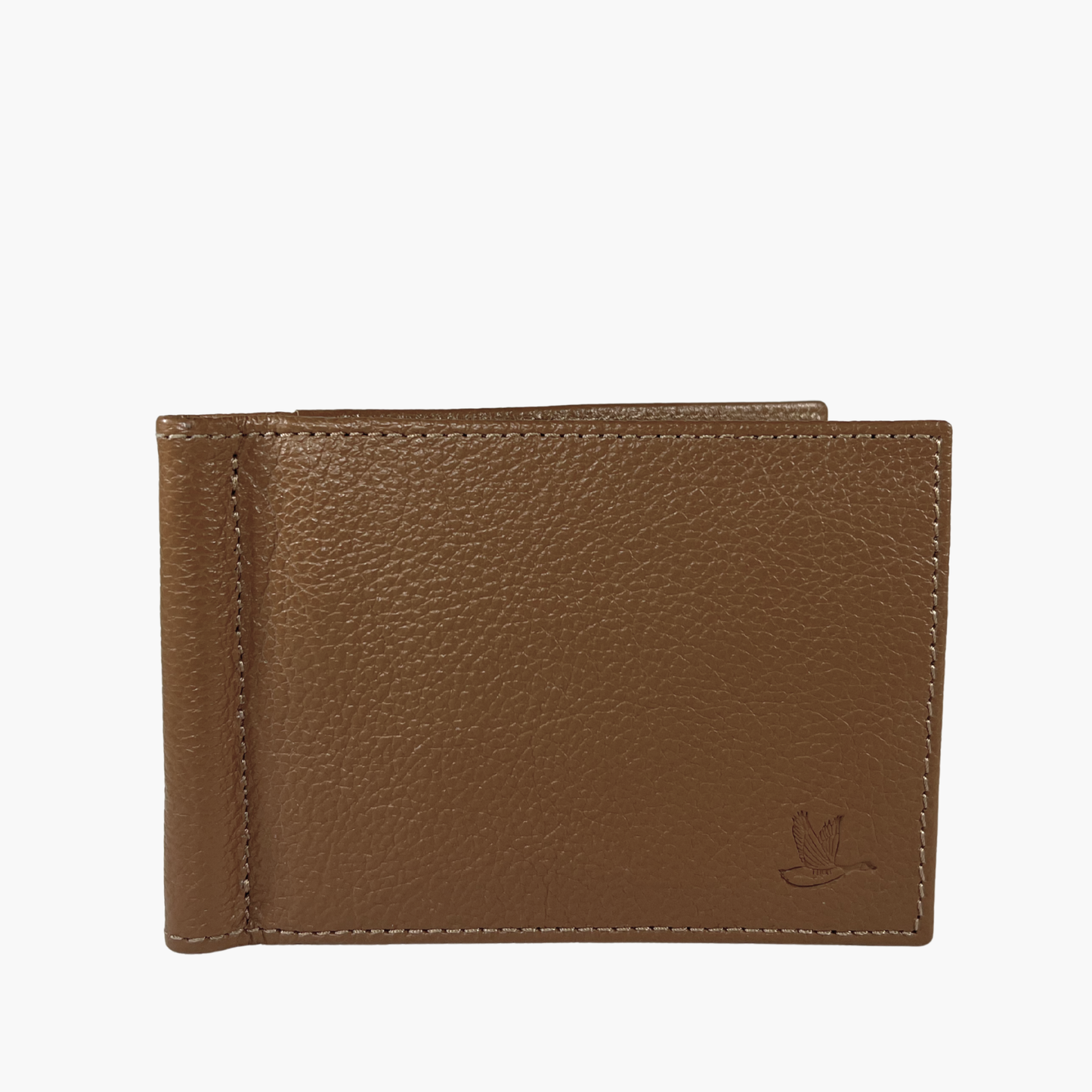 Wallet with Clip - Brown
