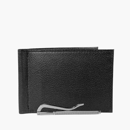 Wallet with Clip - Black