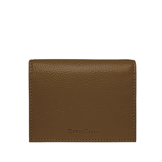 Tarjetero Bi-Fold - Marrón