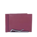 Cartera con Clip - Tinto