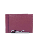 Cartera con Clip - Tinto