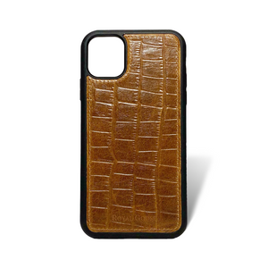 iPhone 11 Case - Croco Leño