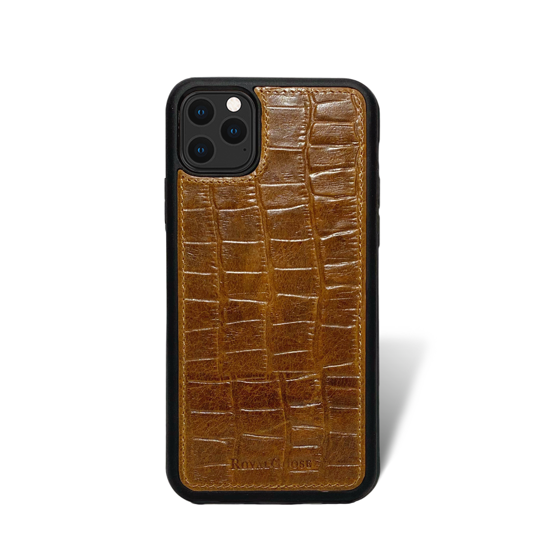 iPhone 11 Pro Max Case - Croco Leño
